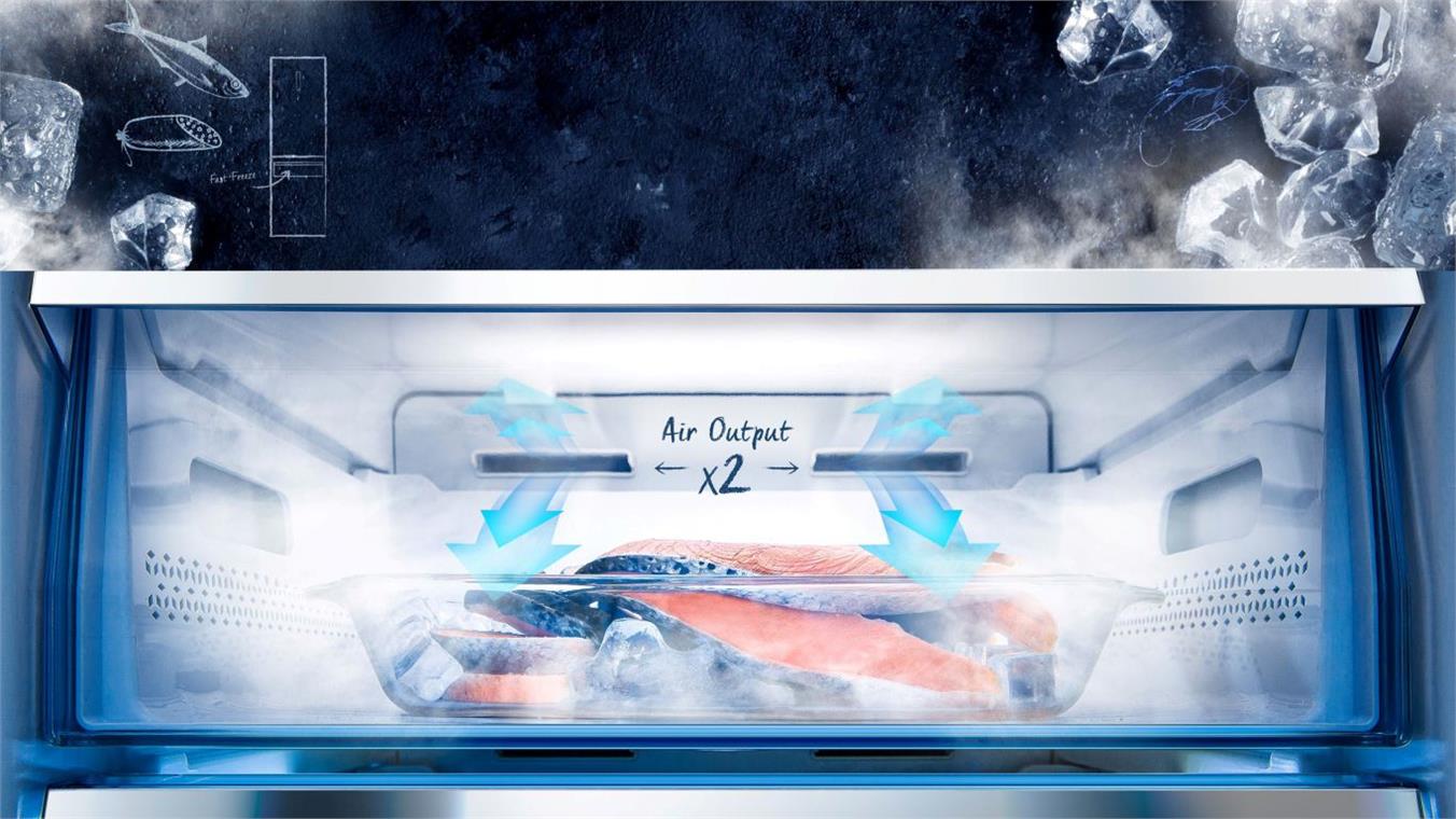 1-ywl540-3 Tủ lạnh Casper Inverter 325L RB-365VB