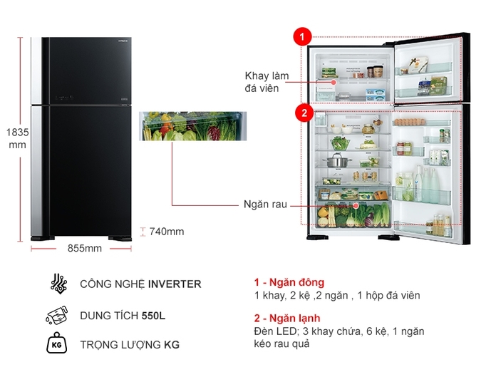 10038178-tu-lanh-hitachi-inverter-550-lit-r-fg690pgv7x-gbk-1 Tủ lạnh Hitachi Inverter 550 lít R-FG690PGV7X (GBK)