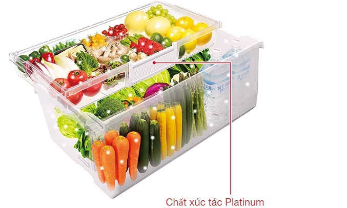 Tủ lạnh Hitachi Inverter 536 lít R-G520GV (X)