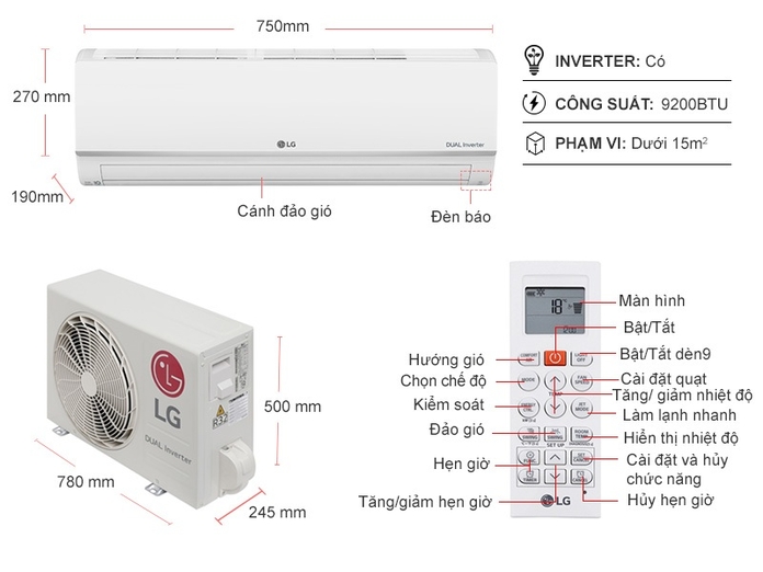 10048490-may-lanh-lg-inverter-1-hp-v10enw1-1 Máy lạnh LG Inverter 1 HP V10ENW1