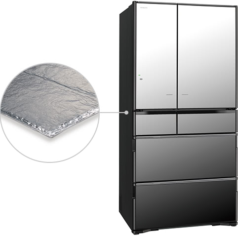 Tủ lạnh Hitachi Inverter 615L 6 cửa R-WX620KV (XK)