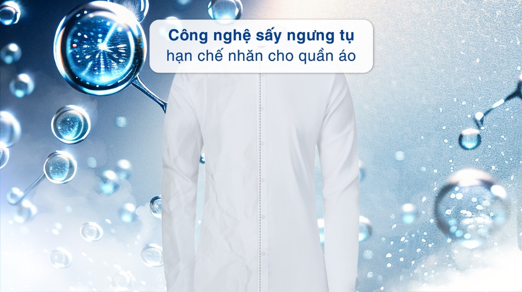 Máy giặt sấy Panasonic Inverter 11.5 kg - 7 kg NA-S157FW1BV - Công nghệ sấy Máy giặt sấy Panasonic Inverter 11.5 kg - 7 kg NA-S157FW1BV - Công nghệ sấy
