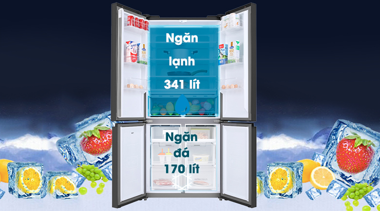 261020-09383712-4 Tủ lạnh Toshiba Inverter 511 lít GR-RF610WE-PGV(22)-XK