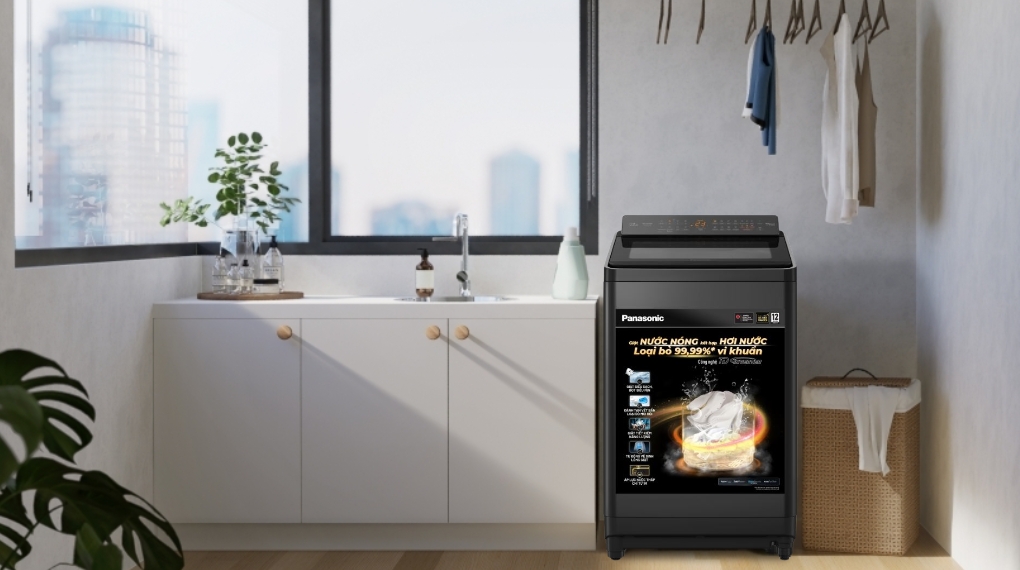 Máy giặt Panasonic Inverter 11.5 Kg NA-FD115V3BV - Thiết kế Máy giặt Panasonic Inverter 11.5 Kg NA-FD115V3BV - Thiết kế