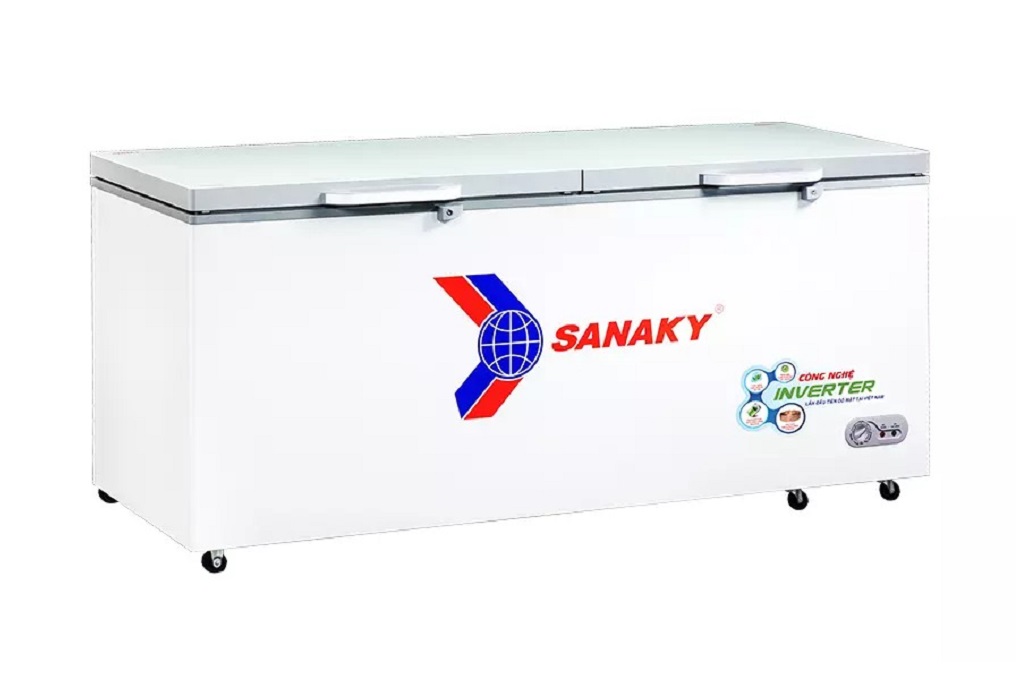 Tủ đông Sanaky 761 lít VH 8699HY4K kính cường lực