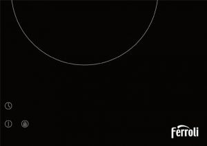 Bếp từ đôi Ferroli-ID4000BS-Điều khiển trượt