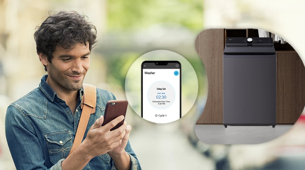 Máy giặt LG AI DD Inverter 19 kg T2519SX5G - Tiện ích Máy giặt LG AI DD Inverter 19 kg T2519SX5G - Tiện ích