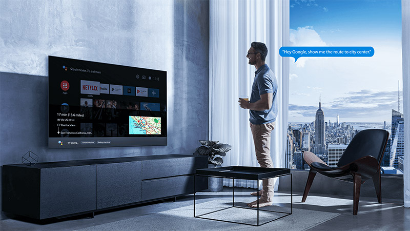 QLED Tivi 4K TCL 55C726 55 inch Smart Android TV