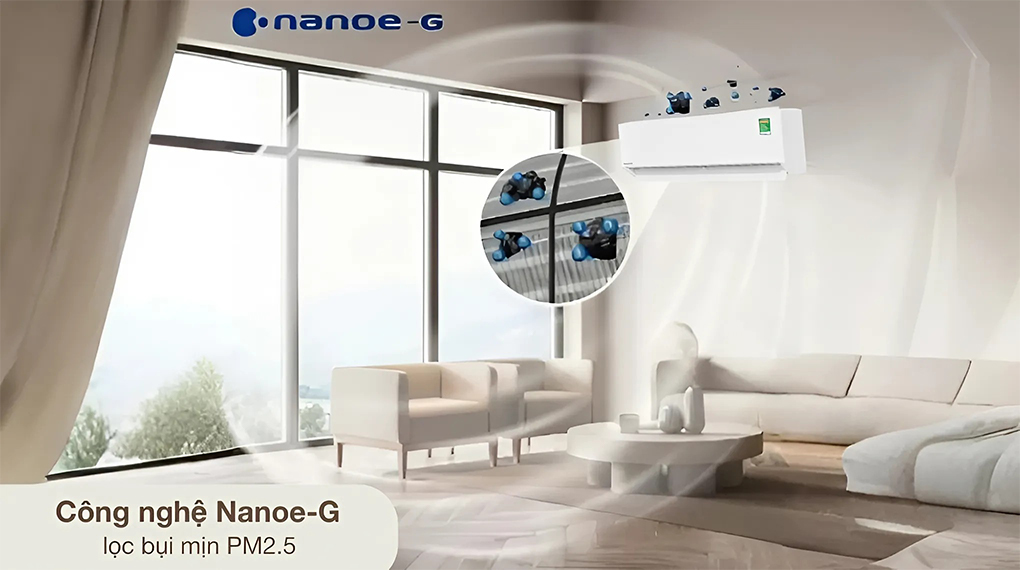 Công nghệ Nanoe-G - Điều hòa Panasonic Inverter 11500 BTU CU/CS-XU12BKH-8 65c4dcbfee581b698b1b9680aaa09115