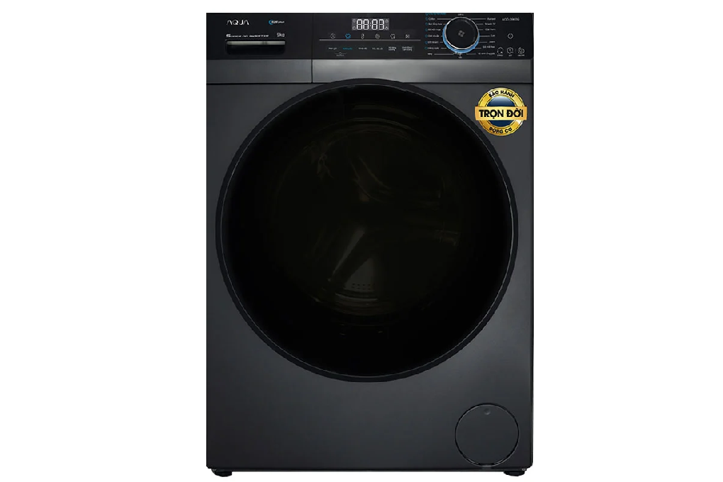 Máy giặt lồng ngang Aqua Inverter 10Kg AQD-D1003G.BK