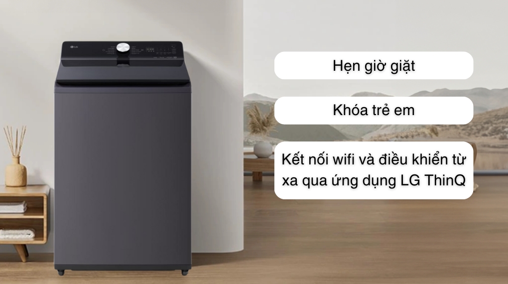 Máy giặt LG AI DD Inverter 16 kg T2516DX5G - Tiện ích Máy giặt LG AI DD Inverter 16 kg T2516DX5G - Tiện ích