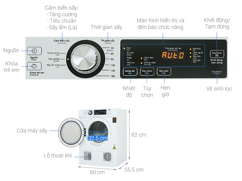 aqua-aqh-v700fw-note-1 Máy sấy thông hơi Aqua 7 Kg AQH-V700FW