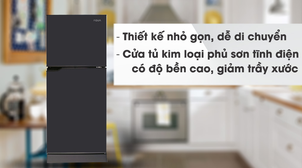 Tủ lạnh Aqua 130 lít AQR-T150FA(BS)