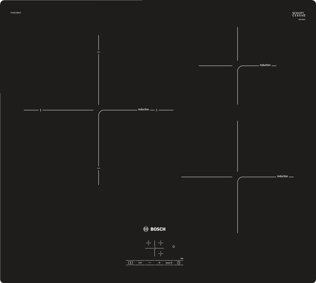 Bếp từ bosch PUJ611BB1E