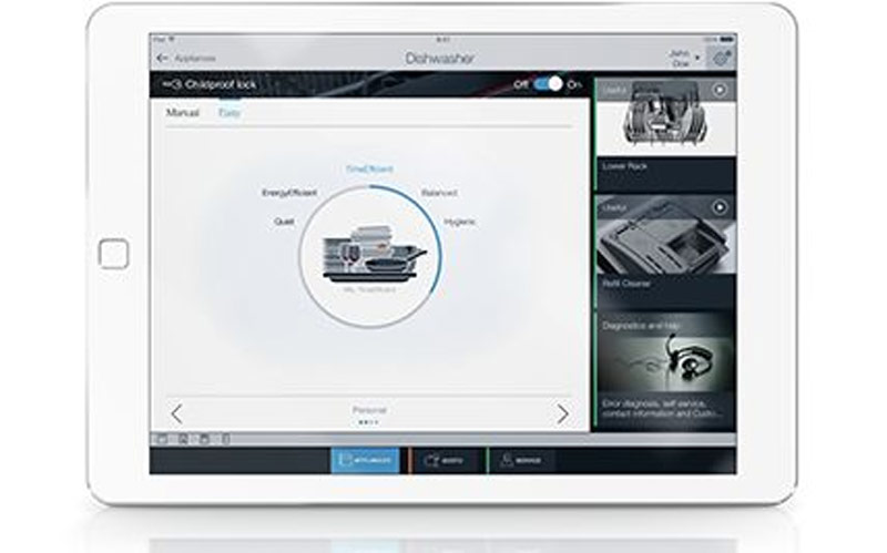 bosch home connect easy start dishwasher 2