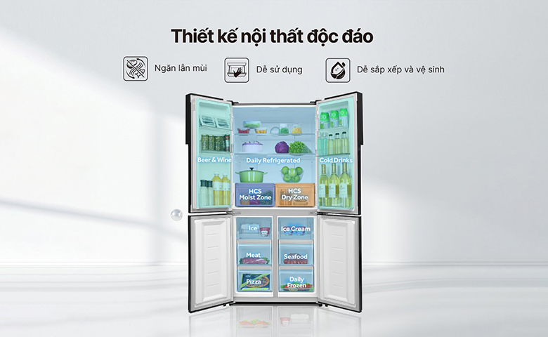 ck11347914-aqua-aqr-m530em-slb-1 Tủ lạnh Aqua Inverter 456 lít AQR-M530EM(SLB) thiết kế nội thất