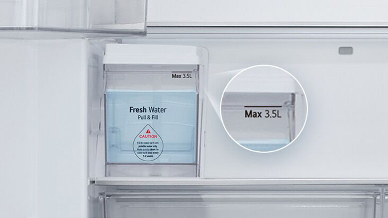 Tủ lạnh LG Inverter 574 lít LFB58BLMA làm đá tự động