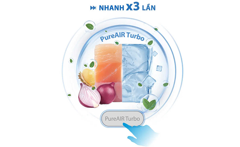 Tủ lạnh Side By Side Toshiba Inverter 711 lít GR-RS910WI-PMV(06)-MG - PureAIR Turbo