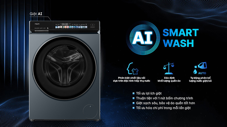 ck28309905-may-giat-aqua-aw12-bd4377u1l-gn-5 Máy giặt Aqua Inverter 12 kg AW12-BD4377U1L(GN) - Công nghệ giặt thông minh AI Smart Wash