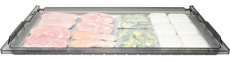 Tủ lạnh Hitachi Inverter R-GW670TV(XM) cấp đông tươi ngon