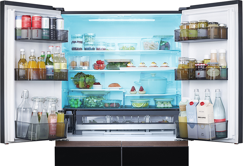 Tủ lạnh Hitachi Inverter 670 lít R-GW670TV(XM) dung tích khủng