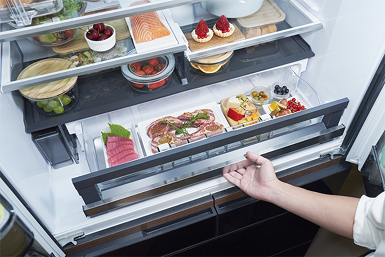 Tủ lạnh Hitachi Inverter R-GW670TV(XM) ngăn chân không -1 độ C