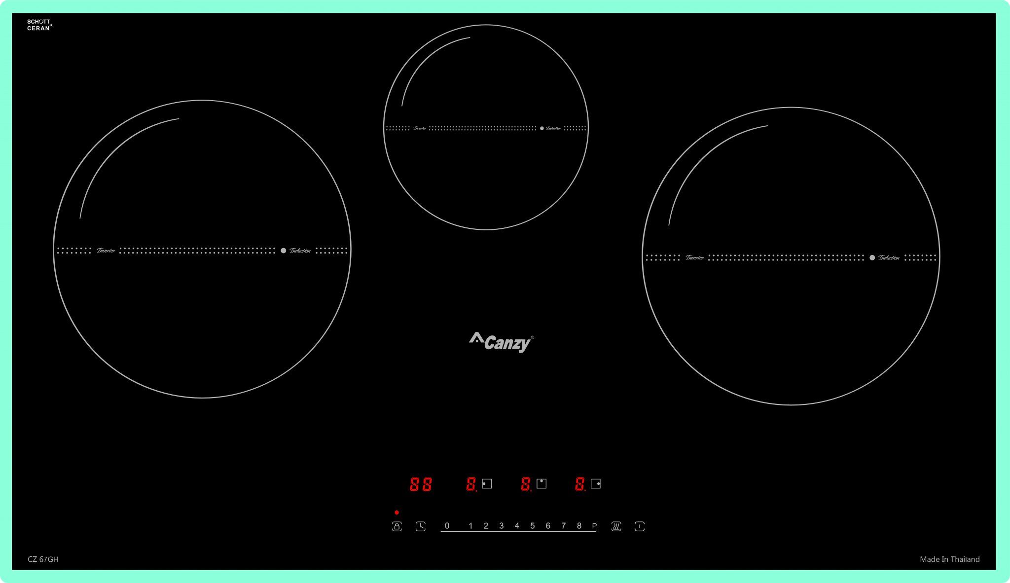BẾP TỪ CANZY CZ-67GH