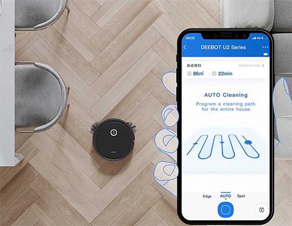Robot hút bụi Ecovacs Deebot U2