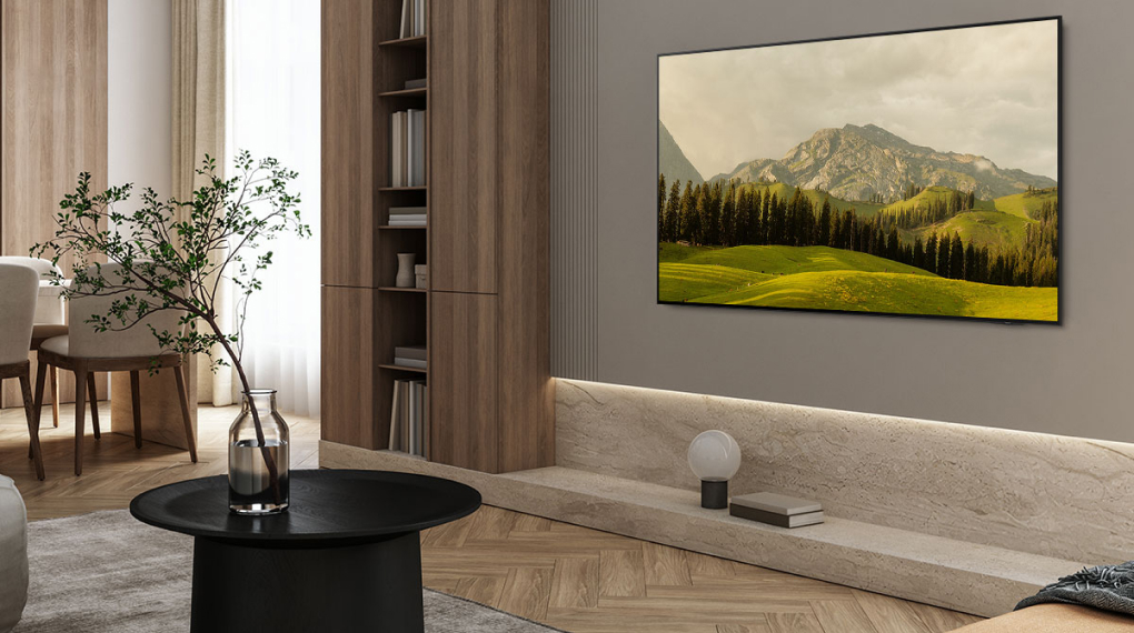 Smart Tivi OLED Samsung AI 4K 55 inch QA55S85F - Thiết kế Smart Tivi OLED Samsung AI 4K 55 inch QA55S85F - Thiết kế