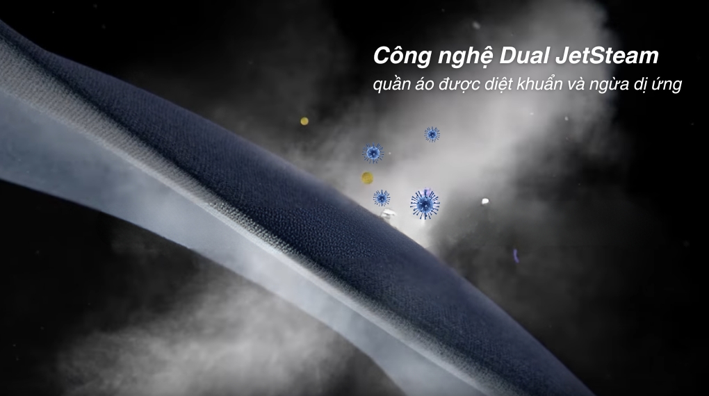 Tủ chăm sóc quần áo thông minh Samsung Bespoke AirDresser 5 móc DF24CB9900CRSV - Công nghệ giặt Tủ chăm sóc quần áo thông minh Samsung Bespoke AirDresser 5 móc DF24CB9900CRSV - Công nghệ giặt