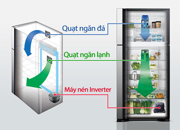 fg560pgv8x-0-2 Tủ lạnh Hitachi 489L R-FG560PGV8X (GBK)