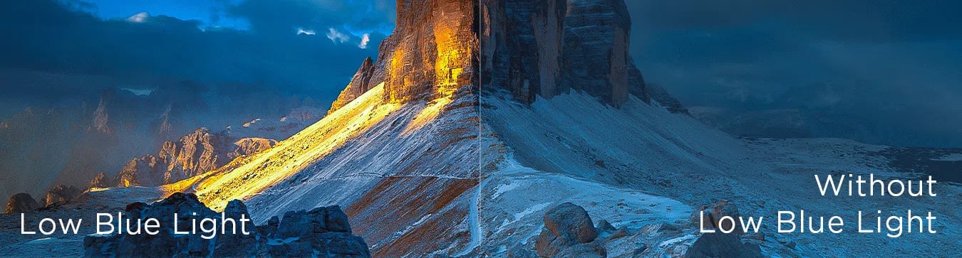 Công nghệ bảo vệ mắt – Giảm ánh sáng xanh, xem lâu không mỏi Google Tivi TCL 85C8K