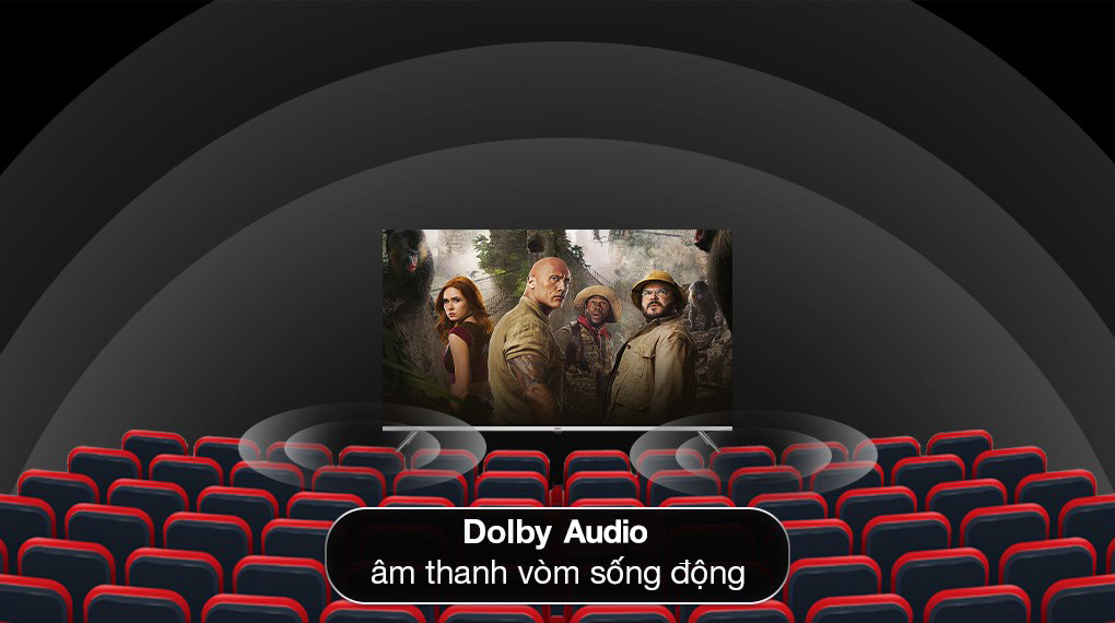 Google Tivi QLED Aqua 4K 55 inch AQT55S80EUX - Dolby Audio Google Tivi QLED Aqua 4K 55 inch AQT55S80EUX - Dolby Audio