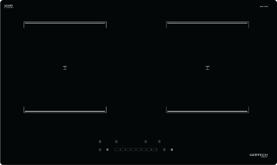 Bếp Đôi Điện Từ GT-5203 mẫu thiết kế (Model 2019)