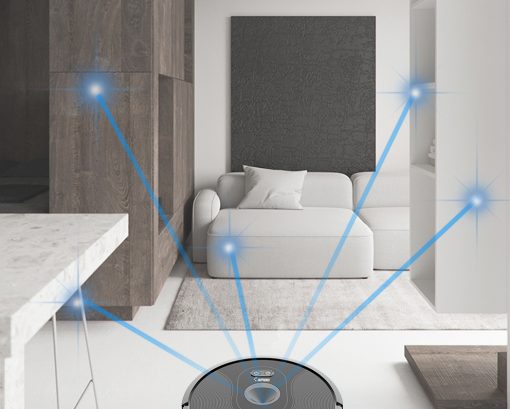 hut-bui-2 Robot hút bụi và lau nhà Rapido R6S