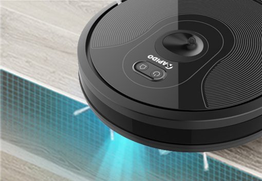 hut-bui-4 Robot hút bụi và lau nhà Rapido R6S