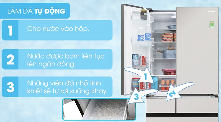 Tủ lạnh Hitachi R-WX62K 615L