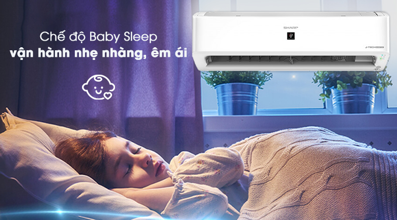 Máy lạnh Sharp Inverter 1 HP AH-XP10YHW