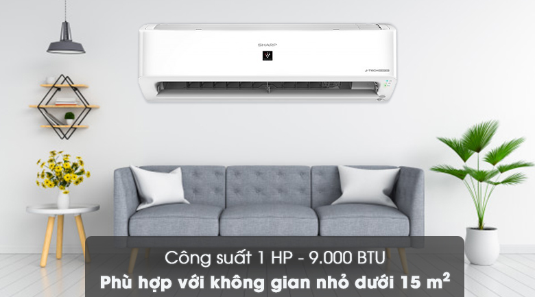 Máy lạnh Sharp Inverter 1 HP AH-XP10YHW