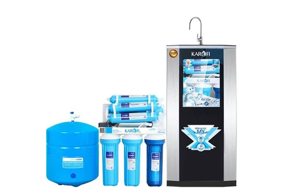 Máy lọc nước lõi ORP Karofi KT90IQ-A (9 cấp) – Kèm tủ IQ
