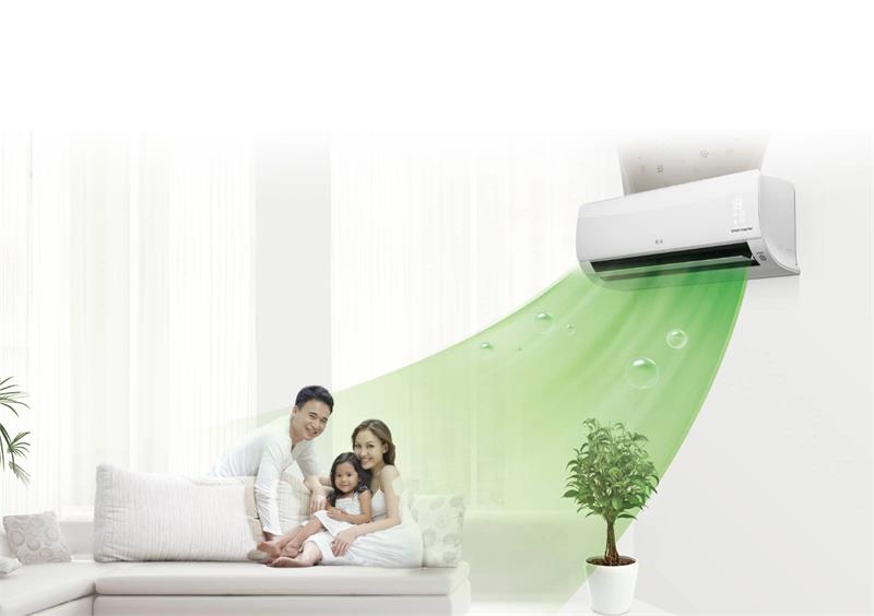 Điều hòa LG Inverter 2 chiều 24000BTU (2.5HP) B24END DUALCOOL