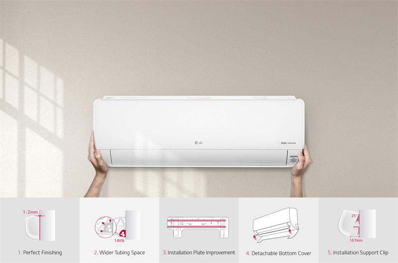 Điều hòa LG Inverter 2 chiều 24000BTU (2.5HP) B24END DUALCOOL