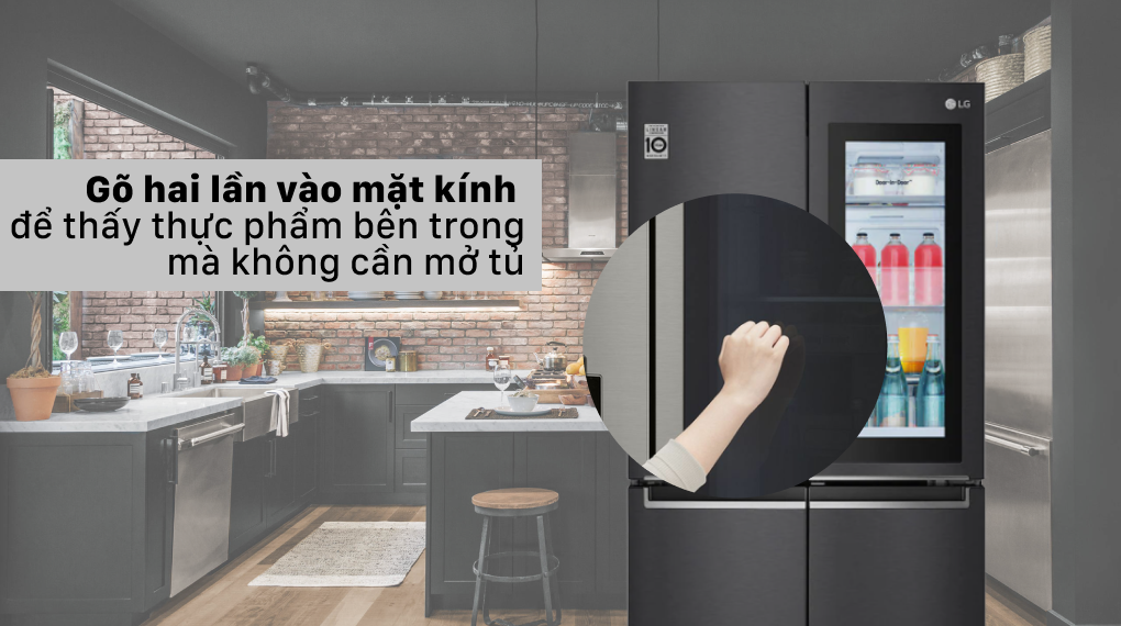 Tủ lạnh LG Inverter 496 lít GR-X22MB