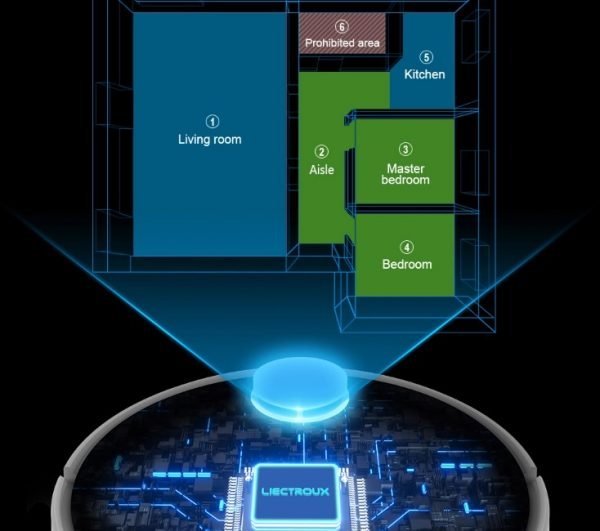 Robot hút bụi Liectroux ZK901