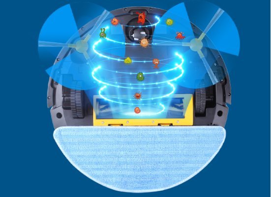 Robot hút bụi Liectroux ZK901