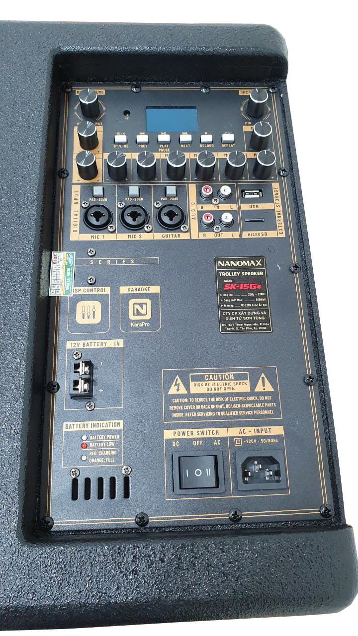 Loa kéo di động Nanomax SK-15G4