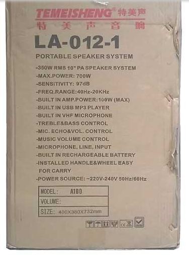 LOA KÉO TEMEISHENG LA-012