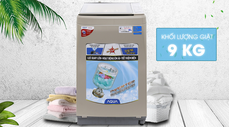 may-giat-aqua-aqw-d901bt-2 Máy giặt Aqua Inverter 9 kg AQW-D901BT N