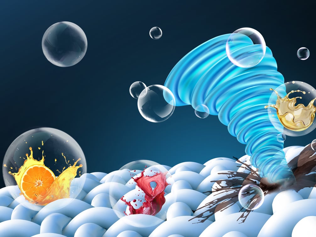 Casper WF-D8VWR1 giặt được vết dầu mỡ, rượu vang, nước hoa quả Casper WF-D8VWR1