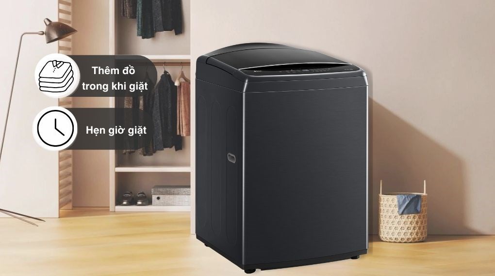 Máy giặt LG AI DD Inverter 25 kg TV2725SV9J - tiện ích Máy giặt LG AI DD Inverter 25 kg TV2725SV9J - tiện ích